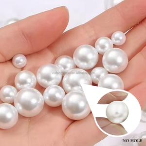 Cuentas Sueltas de Imitación de Perla ABS Sin Agujero, Accesorios de Ropa, Pulseras de Moda DIY, Collares, Accesorios de Joyería Hechos a Mano - Product Image 2