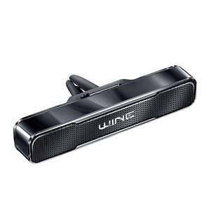 Désodorisant de voiture à clipser sur grille d'aération, parfum floral, fixation sur siège, durée 31 à 60 jours, durée de conservation d'un an, gris noir - Product Image 1