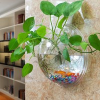 Aquarium mural en acrylique transparent écologique de luxe avec design à bulles, léger, pour la décoration de la maison