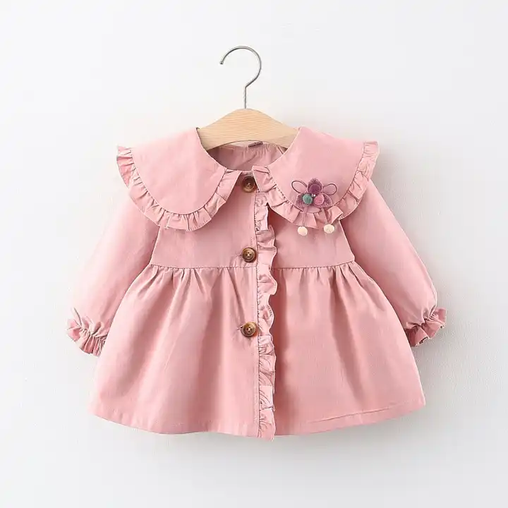 Buy Toddler Infant Baby Girl Dress Floral Ruffle Sleeve Dresses Girls  Sundress Online at desertcartINDIA