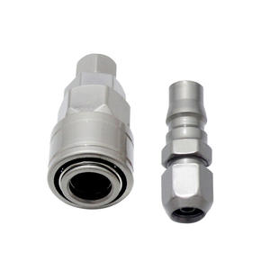 Connecteur rapide autobloquant en acier de type C pour outils pneumatiques et compresseurs d'air OSP+OPP OSM20 - Product Image 1