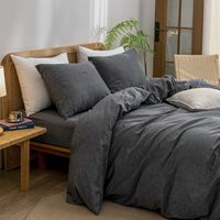 Ensemble de housse de couette de luxe haut de gamme, multicolores, personnalisables, résistants aux taches et respirants, pour les magasins de détail dans le monde entier