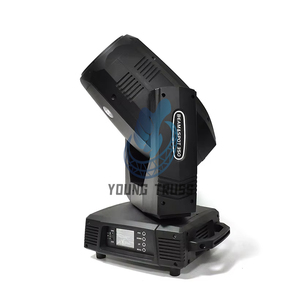 Trẻ Giai Đoạn 380W <span class=keywords><strong>DMX</strong></span> Zoom 3-Trong-1 Di Chuyển Đầu LED Chùm Ánh Sáng-Xách Tay Bền Thân Thiện Với Môi Cho DJ Đảng Wedding & Ánh Sáng Sân Khấu - Product Image 2