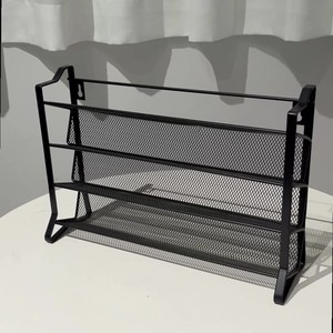 ชั้นวางเครื่องเทศสี่ชั้น ทำจากเหล็กดัด ไม่ต้องเจาะ ตู้เก็บของในครัว สำหรับขวดเครื่องปรุงรส ฝาปิดสนิท ขนาด L - Product Image 4