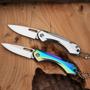 Affordable Products Creative Carbon Steel <strong>Mini</strong> Keychain Folding Pocket Small <strong>Mini</strong> <strong>Knife</strong> - Product Image 4