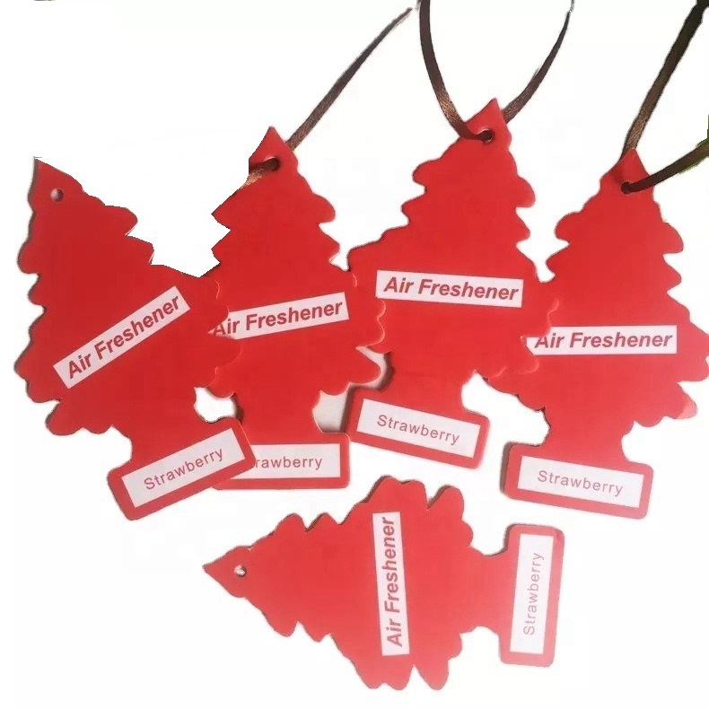 custom car hanging air freshener cheap car air freshener paper Products