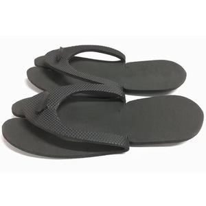 Custom Wegwerp Eva Foam Pedicure Slippers Flip Flop Zwart Wit Ideaal Voor Hotel Spa Zandstrand - Product Image 3