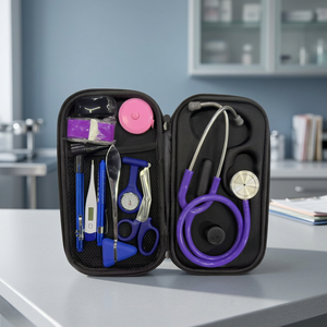 Estetoscopio Médico de Alta Calidad con Carcasa Metálica Personalizada, Certificado CE, Fuente de Alimentación Manual, Instrumento de Clase II, Superventas - Product Image 3
