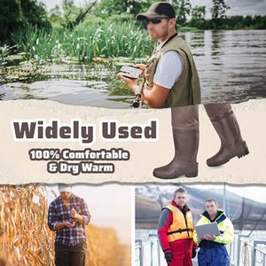 <span class=keywords><strong>Cuissardes</strong></span> imperméables en PVC et nylon avec <span class=keywords><strong>bottes</strong></span> intégrées pour la pêche, la chasse, l'agriculture et le travail - Product Image 5