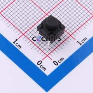 SMG-13-H060A1 Tactile Switch Through hole Component (THT)-4P,6.2x6.2mm Switch Single Pole Single Throw Round Button 2.5N 6.15mm - Product Image 1