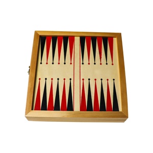 C04200 Bộ Cờ Vua Nhỏ 5 Trong 1 Bằng Gỗ Cờ Vua Backgammon Nine Men 'S Morris & Thẻ Chơi <span class=keywords><strong>Game</strong></span> Combo Bộ Cờ Vua Nhiều Trò Chơi - Product Image 3