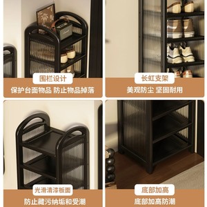 Small and compact <b>shoe</b> rack for easy <b>shoe</b> <b>storage</b> by the doorway - a stylish new 2026 design with multiple layers. - Product Image 4