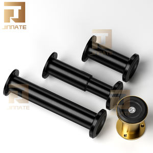 Accessoires de quincaillerie Pieds de meubles en métal Pieds de chaise de canapé Noir rétractable Hauteur réglable Support de <span class=keywords><strong>table</strong></span> robuste Pieds ronds - Product Image 6