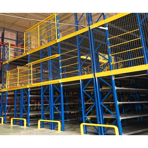 Многоуровневая стальная конструкция для тяжелых нагрузок, 5 слоев, с защитой от коррозии, сертифицированная CE, система хранения на мезонине, 1500-4500 кг/уровень - Product Image 2