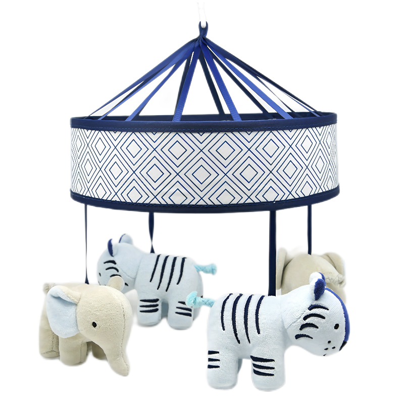 Baby Bed Bell Music Plush Toy