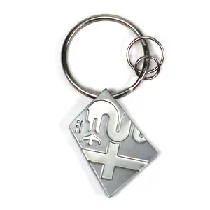 Zinc Alloy Soft Enamel Charm Multiple Crafts Keychain Key Rings Metal Key Tags Custom Logo