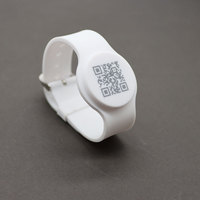Bracelet réglable en silicone RFID NFC pour montre - Étanche aux fréquences LF/HF/UHF - Couleur et impression personnalisées