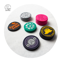 YunShang – Patch personnalisé doux 3D Logo en relief transfert de chaleur Logo en caoutchouc C aps