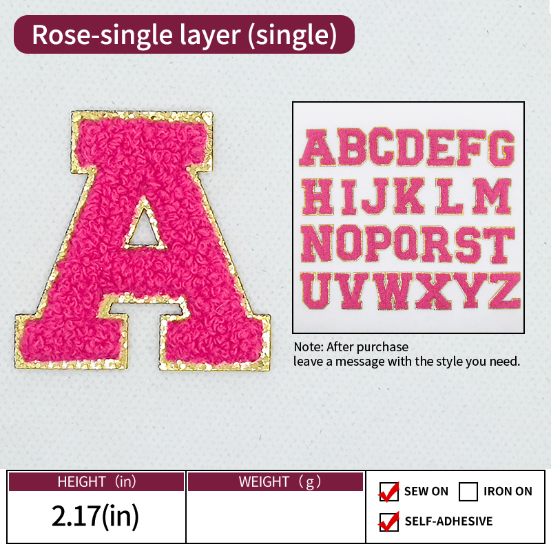 Rose - Simple (une seule couche)