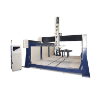 Machine de gravure CNC 5 axes de style ATC 1325 2040 pour la sculpture sur mousse EPS XPS, le bois, les maquettes architecturales et la création de motifs