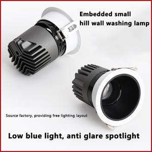 Dự án khách sạn chống chói Dali 0-10V <span class=keywords><strong>Dimmable</strong></span> 5W 7W trimless không vành Trần 75mm lõm COB dẫn tại chỗ xuống ánh sáng - Product Image 4