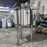 Cuve de mélange en acier inoxydable, Cuve de séchage haute performance, Cuve de dissolution et de réaction pour produits chimiques et boissons