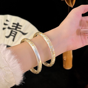 Braccialetto 999.9 gatto fortunato in argento puro braccialetto di moda chiuso pace e gioia per la fidanzata di buon auspicio e bellissima Idea regalo - Product Image 3