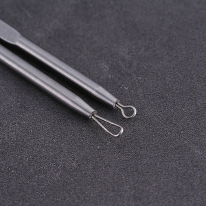 Aiguille à acné, aiguille à points noirs, pince à cellules, aiguille d'extraction de boutons, aiguille de traitement et de beauté de l'acné, outil d'extraction de boutons et de milia - Product Image 2
