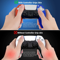 Pour accessoires Playstation 5 housse de protection en caoutchouc de silicone souple pour Console de contrôleur PS5