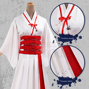 Costume de cosplay Yamada Asaemon <span class=keywords><strong>Sagiri</strong></span> de l'anime Hell's Paradise, perruque, kimono, robe, festival, filet rose, cadeau d'Halloween, ensemble de 4 pièces - Product Image 3
