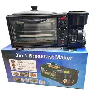 Máquina Multifuncional <span class=keywords><strong>para</strong></span> <span class=keywords><strong>Desayuno</strong></span> 3 en 1: Sandwichera, Taza de Café de 600 ml, Sartén y Horno Tostador de 9L - Product Image 6