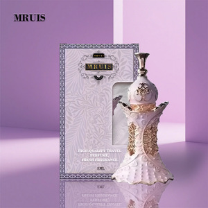 Mini Set de Perfumes en Roll-On, Estilo Árabe del Medio Oriente, Fragancia Líquida con Aromas de Coco, Fresa, Rosa y Frutas - Product Image 3