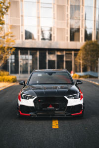 ฝากระโปรงคาร์บอนไฟเบอร์แบบมีช่องระบายอากาศ AE DESIGN สำหรับ A4 S4 RS4 B9 B95 B10 ปี 2017-ปัจจุบัน - Product Image 2