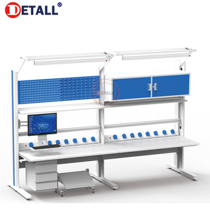 Nuevo diseño <span class=keywords><strong>de</strong></span> <span class=keywords><strong>banco</strong></span> <span class=keywords><strong>de</strong></span> <span class=keywords><strong>trabajo</strong></span> <span class=keywords><strong>para</strong></span> <span class=keywords><strong>taller</strong></span>, estación <span class=keywords><strong>de</strong></span> <span class=keywords><strong>trabajo</strong></span> electrónica modular, <span class=keywords><strong>banco</strong></span> <span class=keywords><strong>de</strong></span> <span class=keywords><strong>trabajo</strong></span> antiestático y seguro contra descargas eléctricas (ESD). - Product Image 5