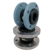 Tuyau flexible en acier au carbone avec raccord à bride, articulation à rotule en caoutchouc renforcé de fil métallique, joint flexible à bride en caoutchouc
