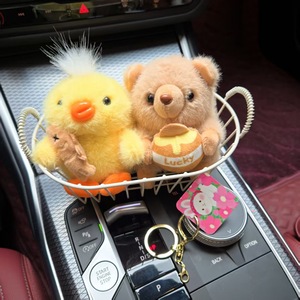 Adorable Plush Animal Keychain 15cm Soft PP Cotton Carrot Charm For Car Or Bag - Product Image 4