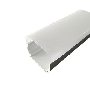 Tùy Chỉnh Trong Suốt Acrylic PMMA PC Đùn Nhựa Khuếch Tán Đèn Bìa Tuyến Tính Chụp Đèn Cho LED Chiếu Sáng - Product Image 2