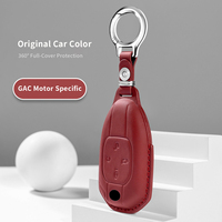 Housse de clé de voiture en cuir résistante aux chocs et à l'usure pour GAC Motor GS8 Legend GS3 Shadow et ES9, porte-clés de voiture, étui pour clé