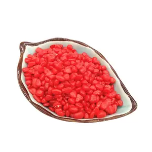 1-3mm 3-6mm tumbled पत्थर और बजरी कुचल पत्थर भूनिर्माण के लिए आंतरिक सजावट