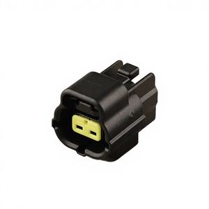 Conector Automotriz Macho-Hembra <span class=keywords><strong>de</strong></span> Latón Sellado a Prueba <span class=keywords><strong>de</strong></span> Agua IP67 con Contacto <span class=keywords><strong>de</strong></span> Cobre <span class=keywords><strong>de</strong></span> 2 Pines HH DJ70216Y-1.8-11/21 - Product Image 4