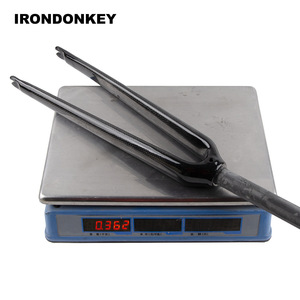 Irondonkey Đầy Đủ Sợi Carbon Đường Xe Đạp <span class=keywords><strong>25.4</strong></span> Thẳng Ống Phía Trước Ngã Ba Retro Carbon Xe Đạp Ngã Ba Phía Trước Ngã Ba - Product Image 4