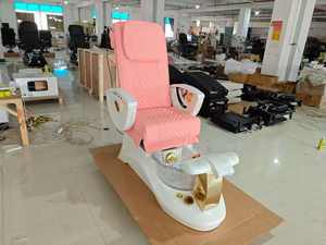 เก้าอี้สปาเท้าไฟฟ้าแบบพกพาปรับได้เก้าอี้นวดเล็บเท้าสำหรับร้านทำเล็บ - Product Image 5