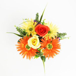 New Design Wholesale Artificial Cemetery <strong>Flowers</strong> Potted Funeral <strong>Flowers</strong> Outside Funeral Decor - Product Image 2