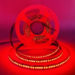 Tira de Luz LED al por Mayor 3000/4000/6000K, 5M/rollo, PCB de 10mm, 240 LED, 12V/24V, SMD 2835, 5m 10m, Tira de Luz Roja para Paisajismo - Product Image 5