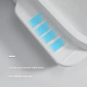 Keramische Antislip Anti-Fall Desktop <span class=keywords><strong>Squat</strong></span> Wc-Bril Voor Tweeërlei Gebruik Uit Één Stuk Boorinstallatie Voor Badkamer - Product Image 2