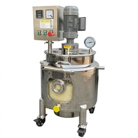 Cuve de mélange en acier inoxydable 1000L de qualité alimentaire et chimique pour savon liquide et détergent avec agitateur SUS304 et moteur haute rigidité