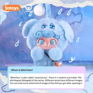 Caja Sorpresa <span class=keywords><strong>de</strong></span> Peluches <span class=keywords><strong>de</strong></span> la Serie Q.Kid Monstruos Peludos Emocionales, Juguetes <span class=keywords><strong>de</strong></span> Peluche Adorables con Temática Invernal, Regalo <span class=keywords><strong>de</strong></span> Cumpleaños - Product Image 2