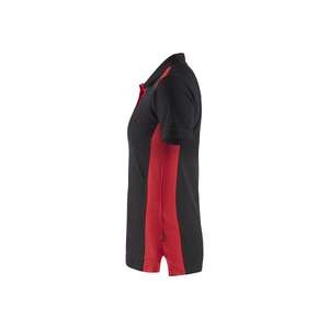 BLAKLADER-Polo Mujer 339010509956M Negro/Rojo-EAN 7330509479568 CAMISETAS Y POLOS DE TRABAJO - Product Image 5