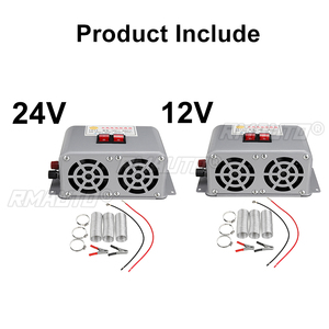 800W 12V 24V Car <b>Heater</b> <b>Electric</b> Cooling Heating Fan <b>Portable</b> <b>Electric</b> Dryer Windshield Defogging Demister Defroster Trucks Boat - Product Image 4