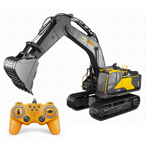 Excavadora multifunción de 17 canales para niños, juguete de <span class=keywords><strong>mini</strong></span> excavadora fundida con control remoto - Product Image 1